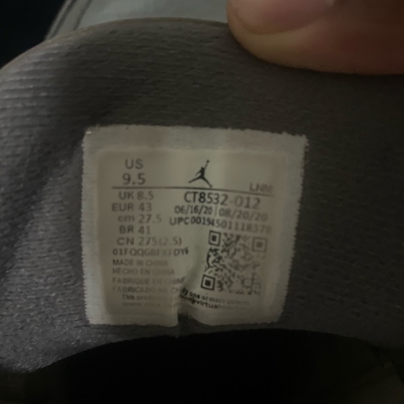 Jordan 3 cool grey - Picture 7 of 8